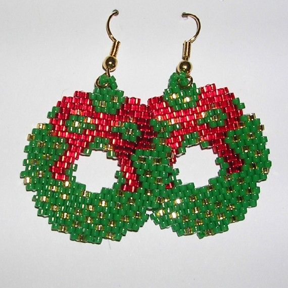 6f98f9d5af1c55fe93b8e31b52cfb4c8--peyote-earrings-christmas-jewelry